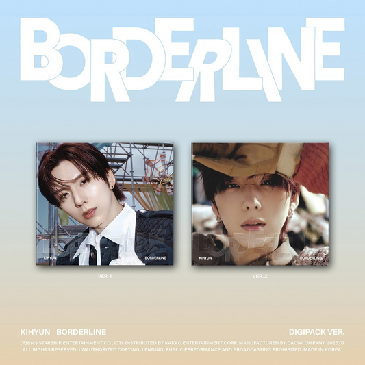 KIHYUN (MONSTA X) - BORDERLINE (DIGIPACK Version)