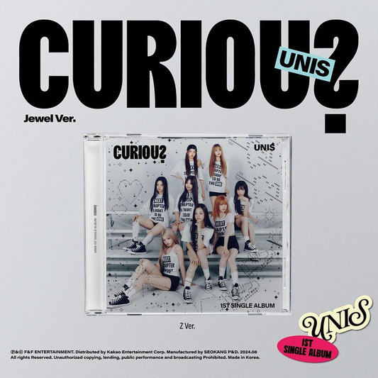 UNIS - CURIOUS (1st Single Album) JEWEL Version