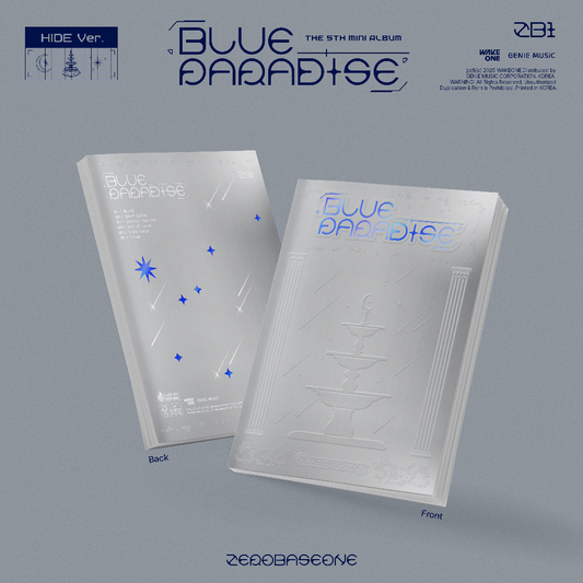 ZEROBASEONE - BLUE PARADISE (5th Mini Album) VERSION HIDE Target Exclusive