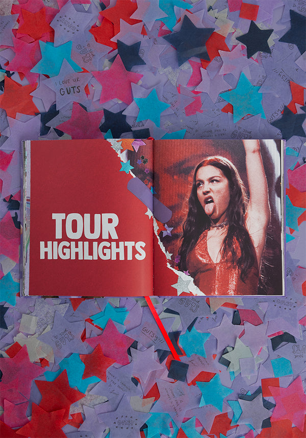 OLIVIA RODRIGO - GUTS World Tour Book