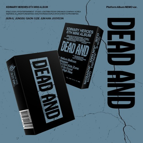 XDINARY HEROES - DEAD AND (8th Mini Album) PLATFORM NEMO Version