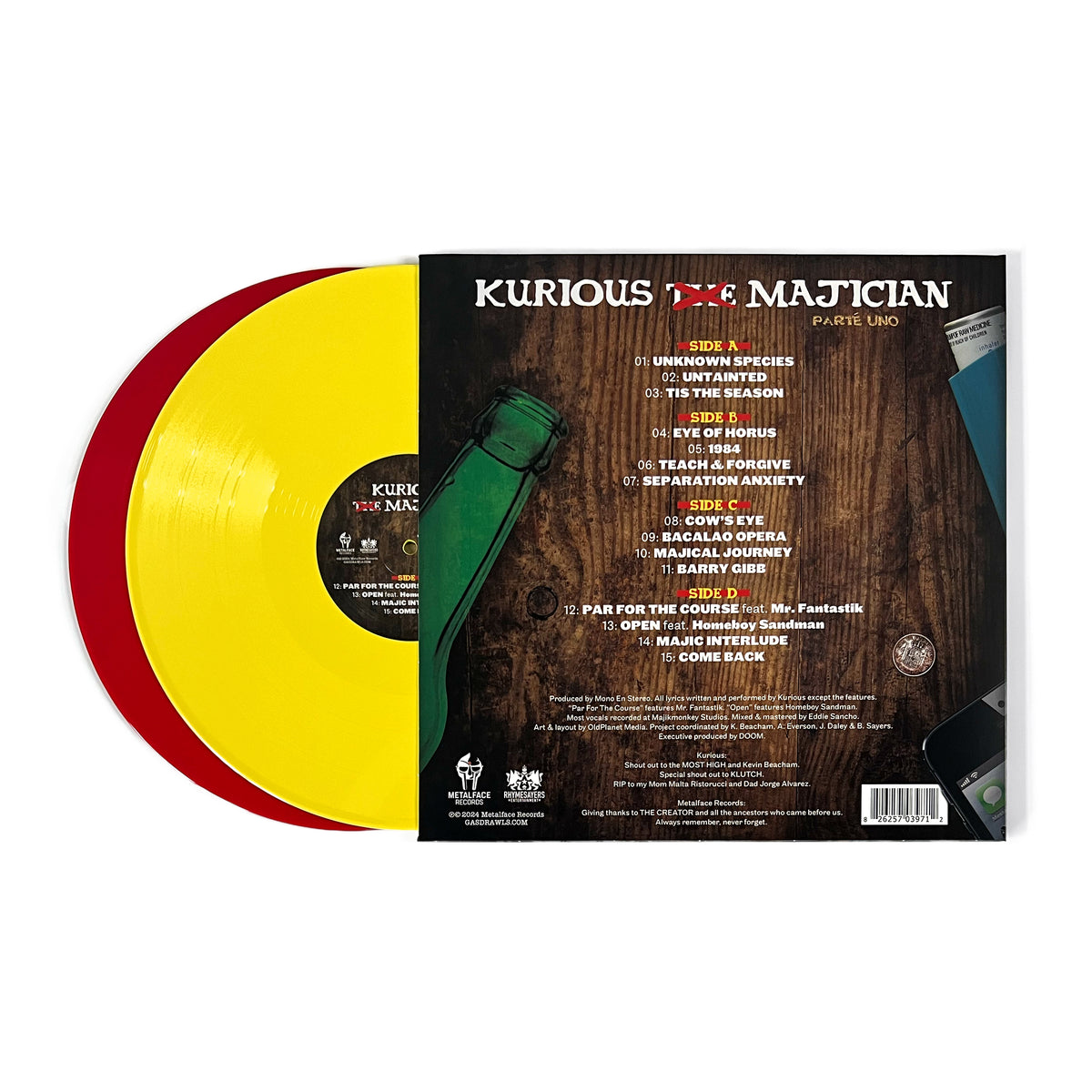 KURIOUS - Majician VINILO Limitado