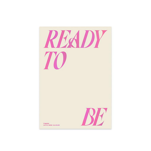 TWICE - READY TO BE (12th Mini Album) VERSION READY