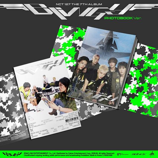 NCT 127 - BLINGY (7th Album) PHOTOBOOK