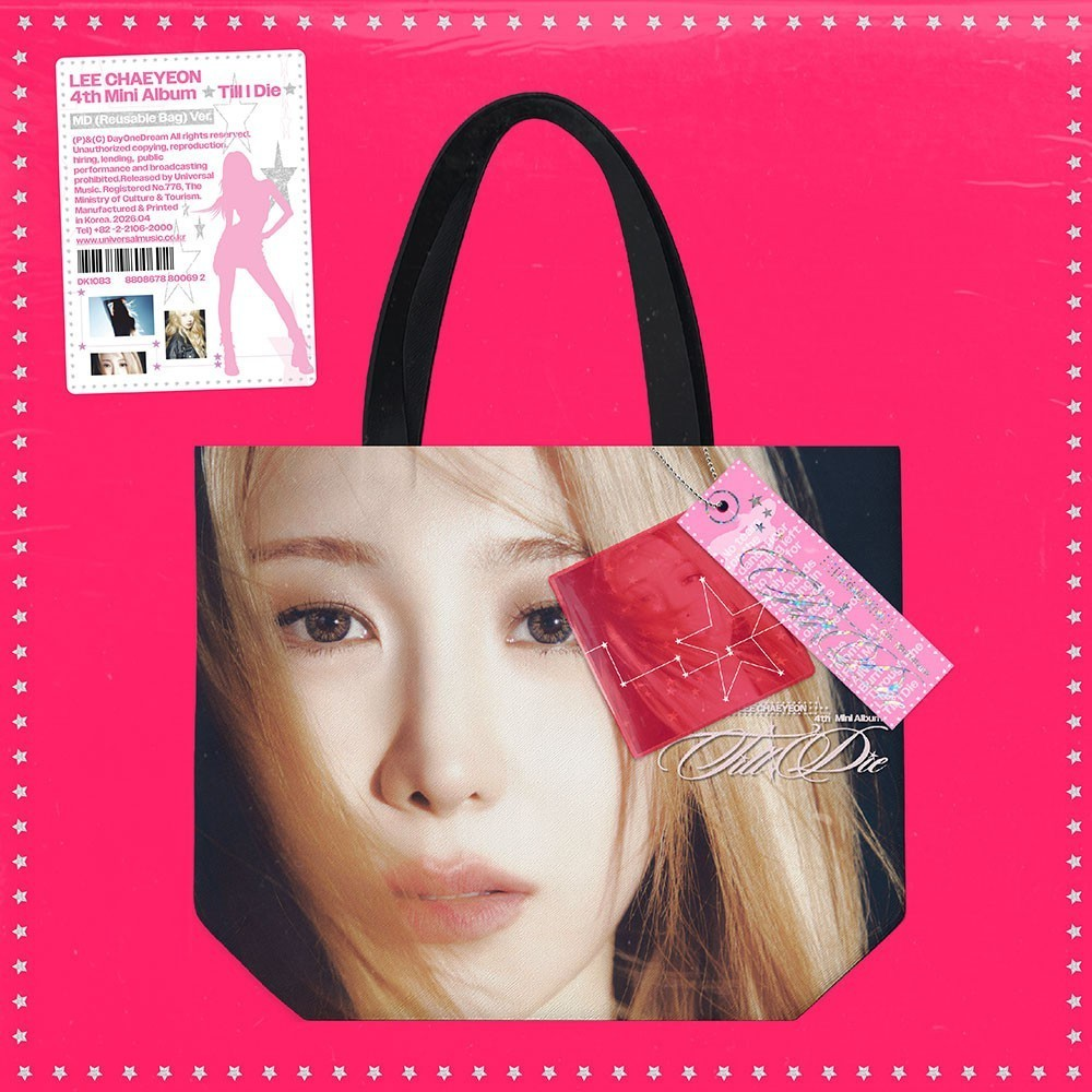 LEE CHAEYEON - TILL I DIE (4th Mini Album) MD REUSABLE BAG