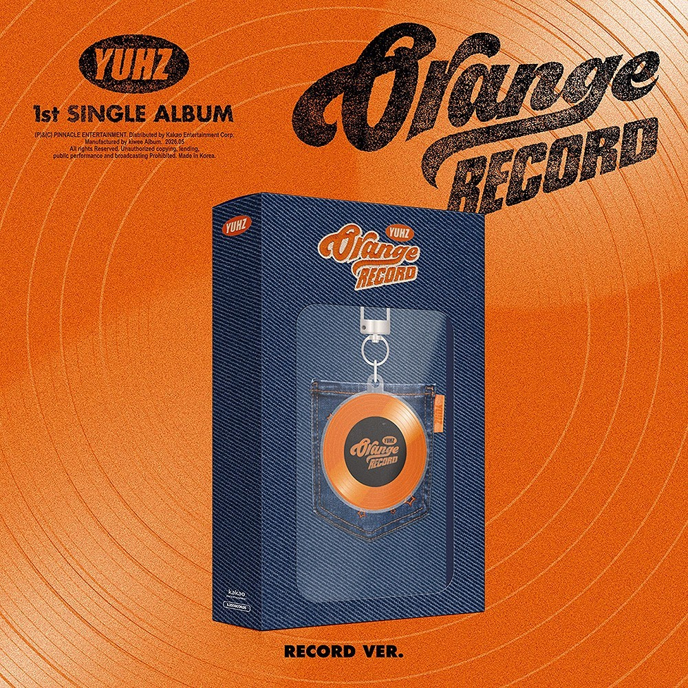 YUHZ - ORANGE RECORD (1st Single Album) RECORD
