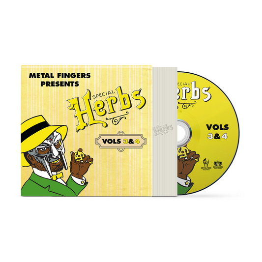 MF DOOM -  Metal Fingers Presents: Special Herbs Vol. 3 & 4 CD