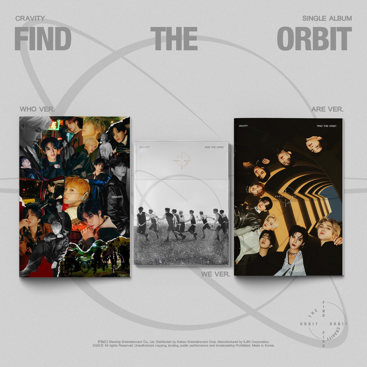 CRAVITY - FIND THE ORBIT (1st Single Album)