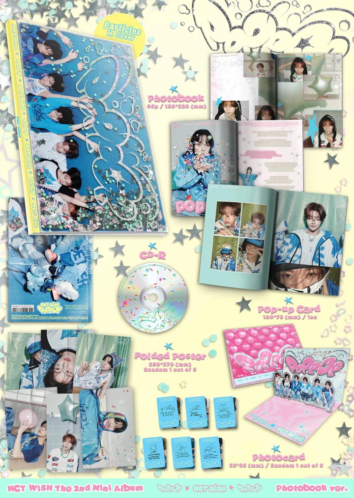 NCT WISH - POPPOP (2nd Mini Album) PHOTOBOOK