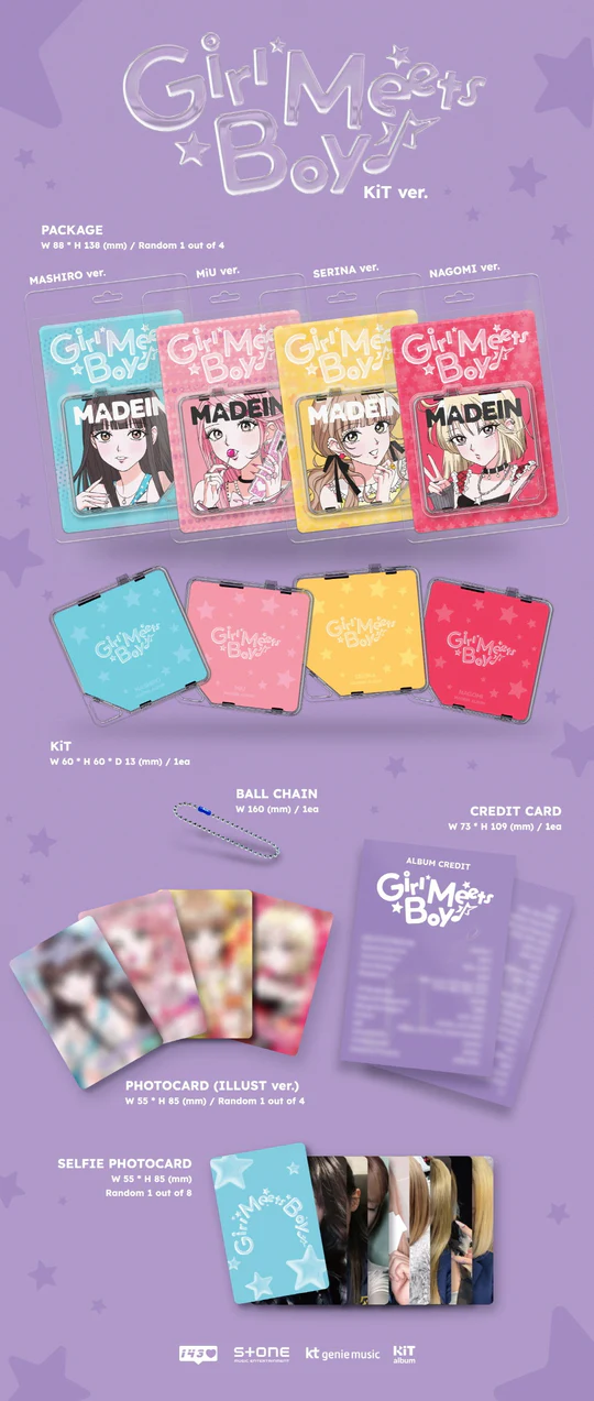MADEIN - GIRL MEETS BOY KiT