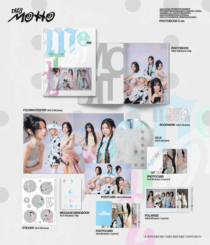 ITZY - MOTTO (Mini Album) PHOTOBOOK
