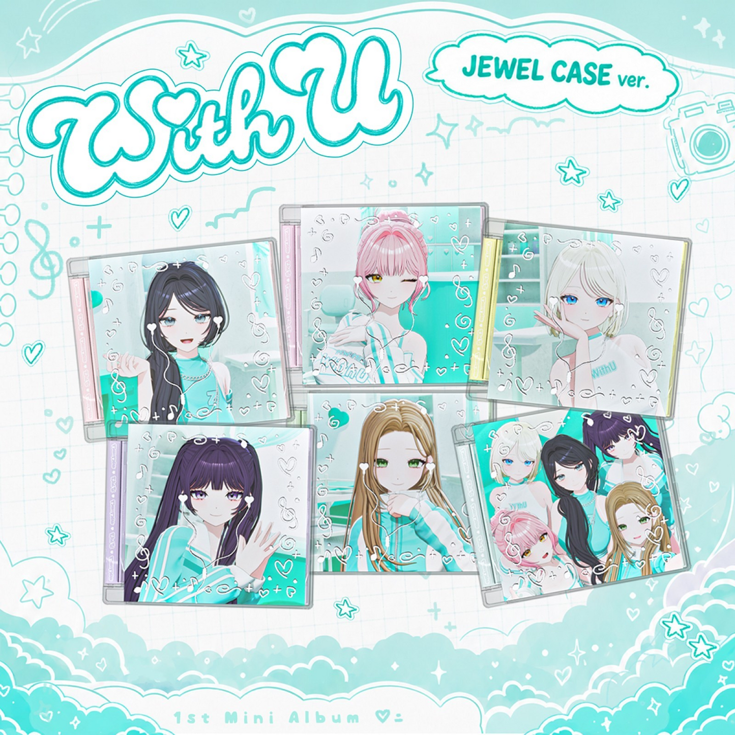 [PRE-VENTA] MW:MEU - WITH U (1st Mini Album) JEWEL CASE