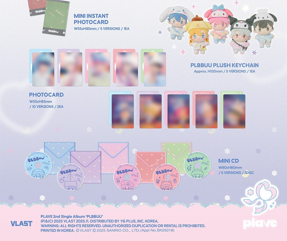 PLAVE - PLBBUU (2nd Single Album) PLBBUU Version