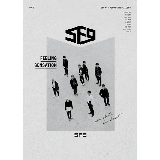 SF9 - FEELING SENSATION (1st Debut Single Album)