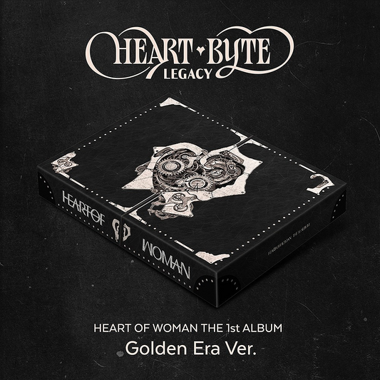 [PRE-ORDEN] HEART OF WOMAN - HEART BYTE : LEGACY (1st Album) GOLDEN ERA