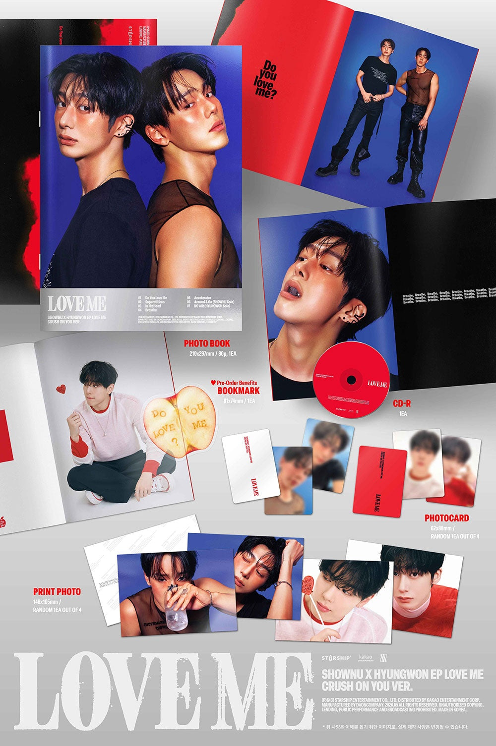 SHOWNU X HYUNGWON (MONSTA X) - LOVE ME