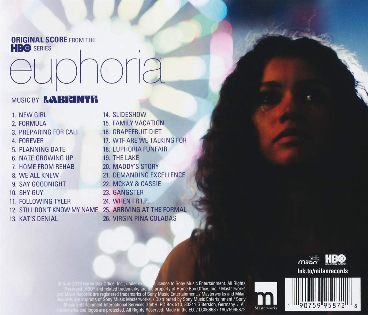 EUPHORIA OST - Season 1 CD