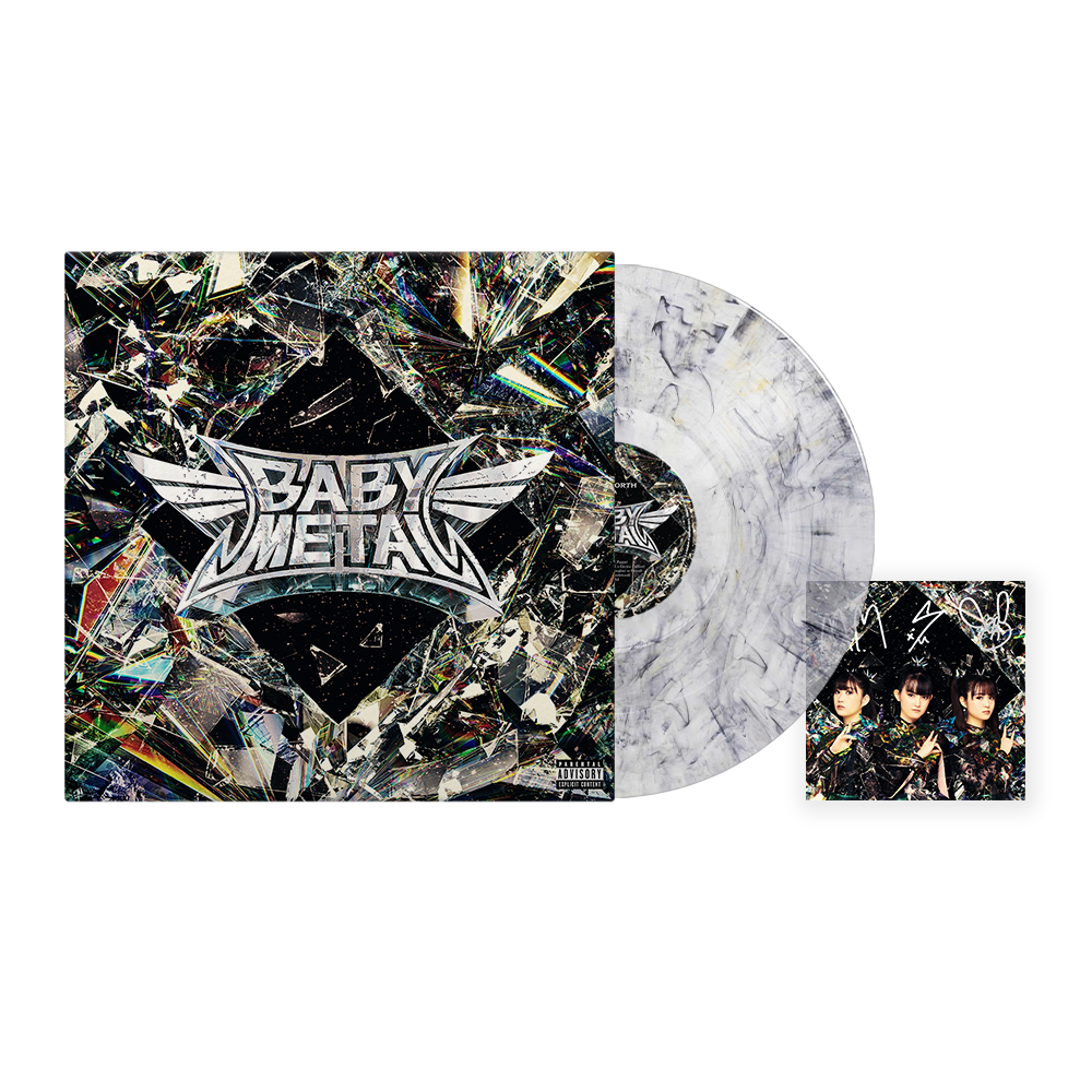 BABYMETAL - Metal Forth VINILO AUTOGRAFIADO (White Noise Static)