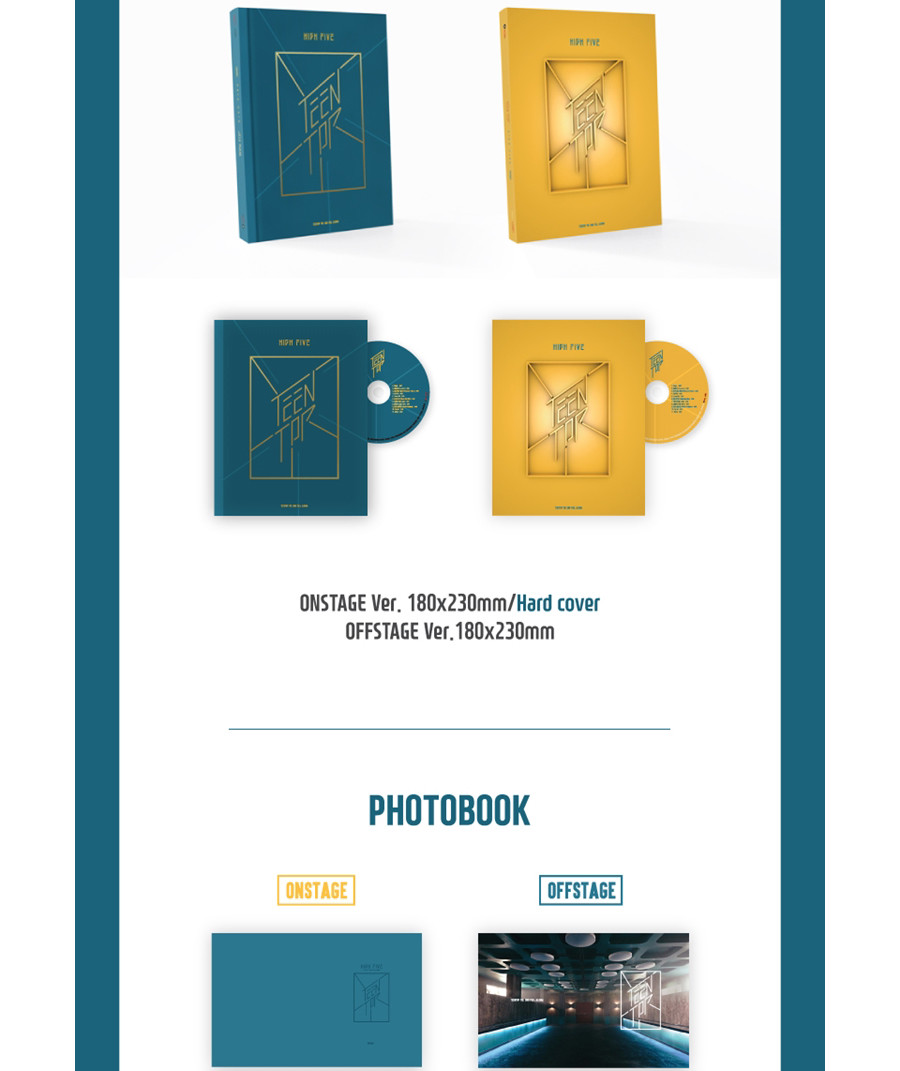 TEEN TOP - High Five (2nd Album)