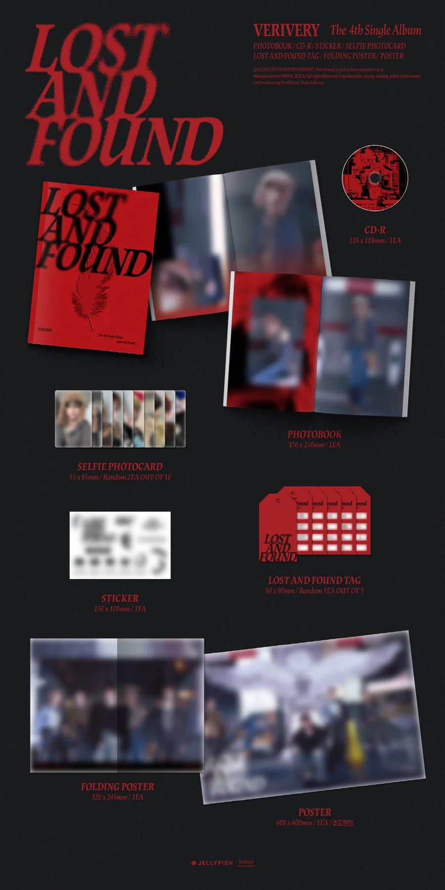 VERIVERY - LOST AND FOUND (4th Single Album)