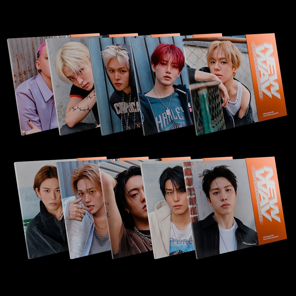 TREASURE - NEW WAV (4th Mini Album) RAW Version