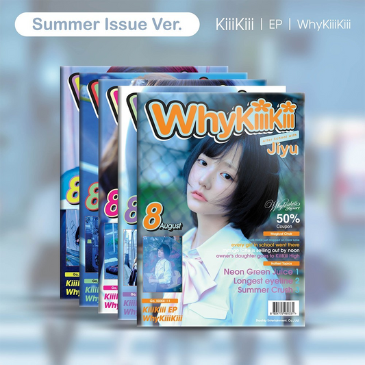 KIIIKIII - WHYKIIIKIII (EP Album) SUMMER ISSUE Version
