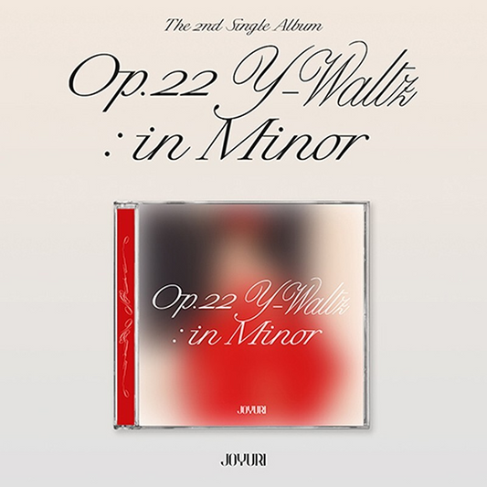 JO YURI - Op.22 Y-Waltz : in Minor (2nd Single Album) JEWEL CASE