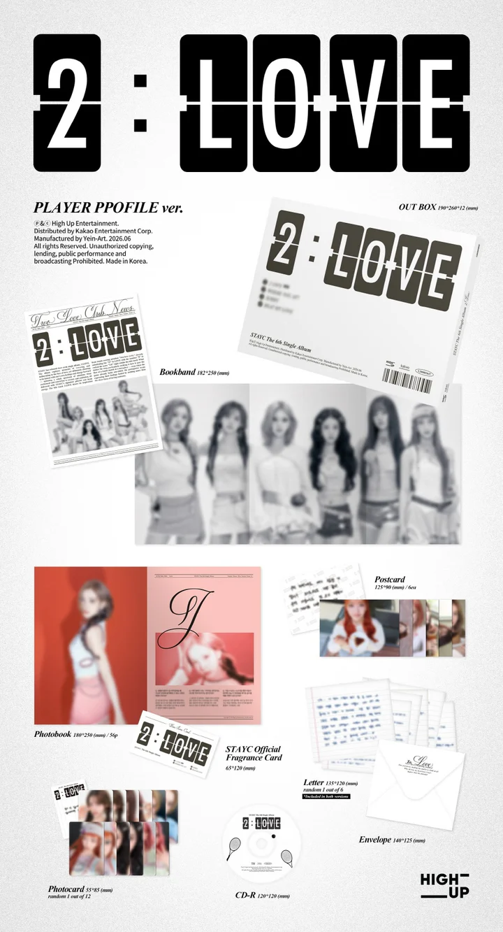 STAYC - 2:LOVE (6th Single Album)
