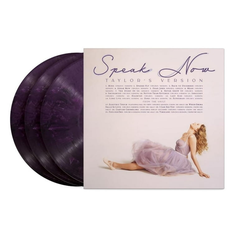 TAYLOR SWIFT - Speak now (Taylor's version) VINILO Violet Marbled