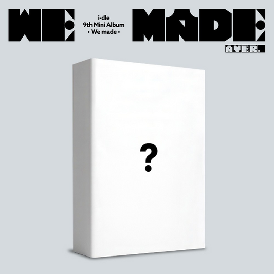 [PRE-ORDEN] I-DLE - WE MADE (9th Mini Album) A Version