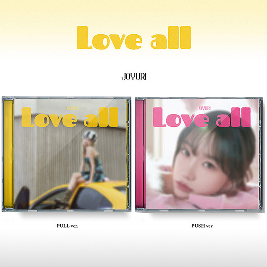JO YURI - LOVE ALL (2nd Mini Album) JEWEL CASE