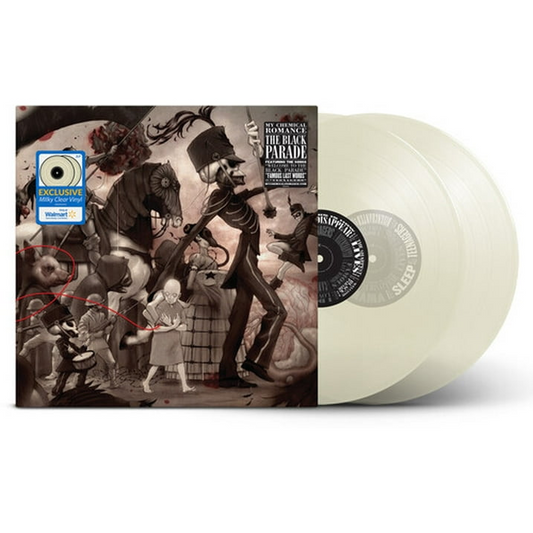 MY CHEMICAL ROMANCE - The Black Parade VINILO Walmart Exclusive Milky Clear