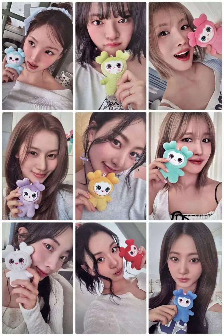 LLAVEROS TWICE Lovelys Plushies