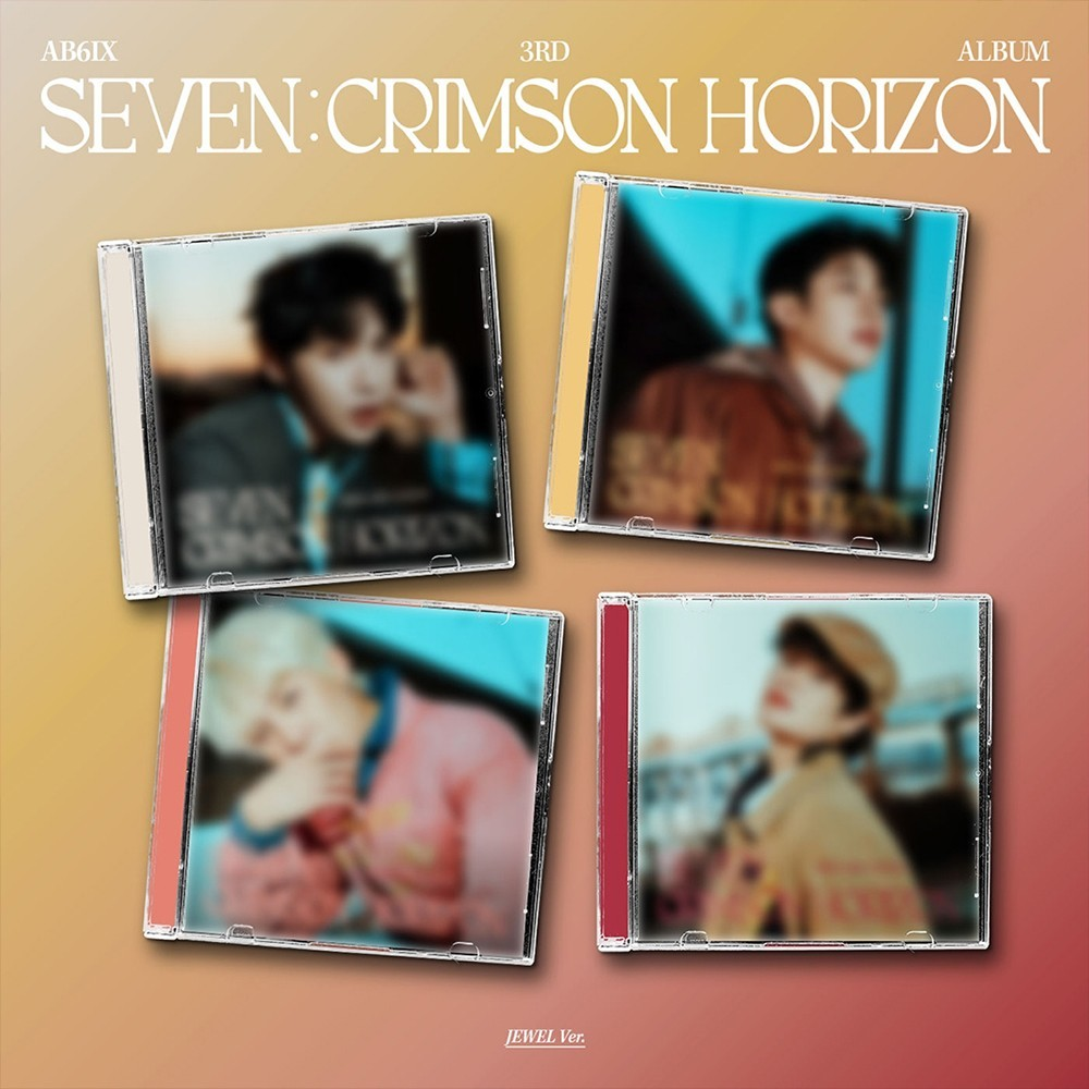AB6IX - SEVEN : CRIMSON HORIZON] 3rd Album JEWEL CASE