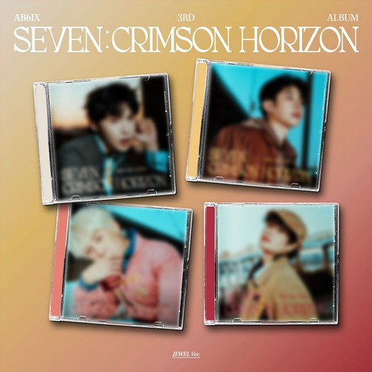 AB6IX - SEVEN : CRIMSON HORIZON] 3rd Album JEWEL CASE