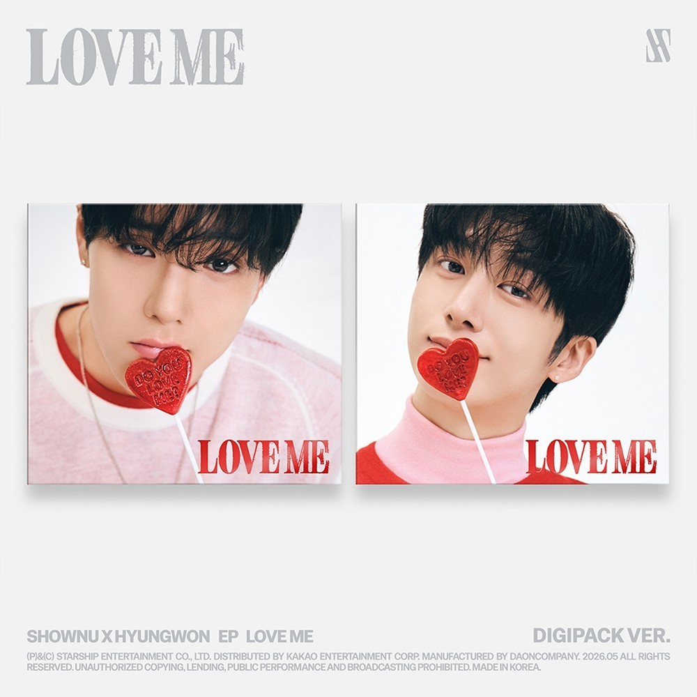 SHOWNU X HYUNGWON (MONSTA X) - LOVE ME DIGIPACK Version