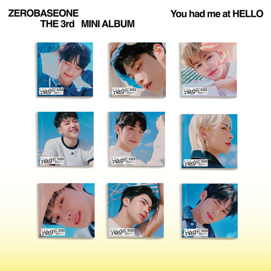 ZEROBASEONE - YOU HAD ME AT HELLO (3rd Mini Album) DIGIPACK