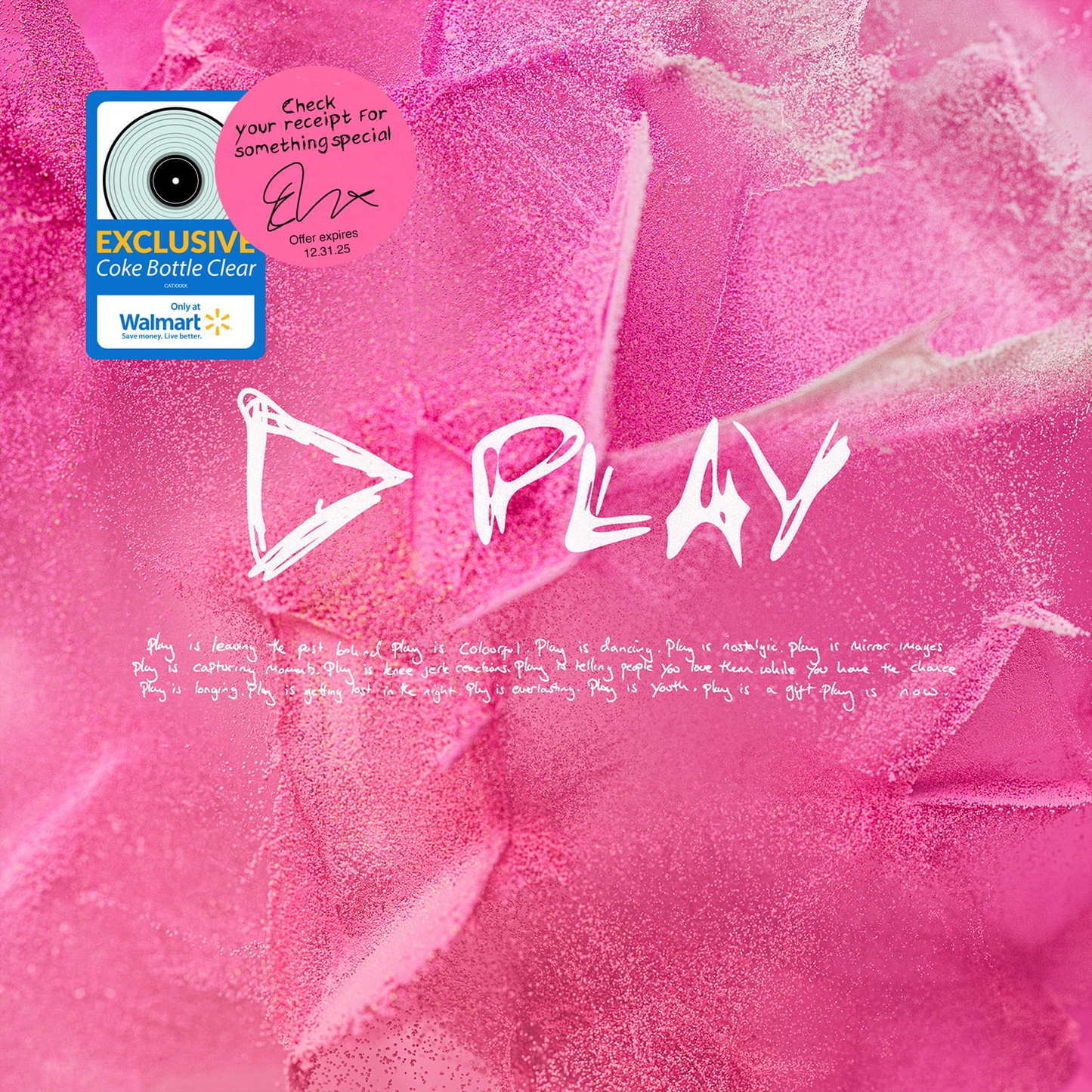 ED SHEERAN – Play VINILO (Walmart Eclusive)