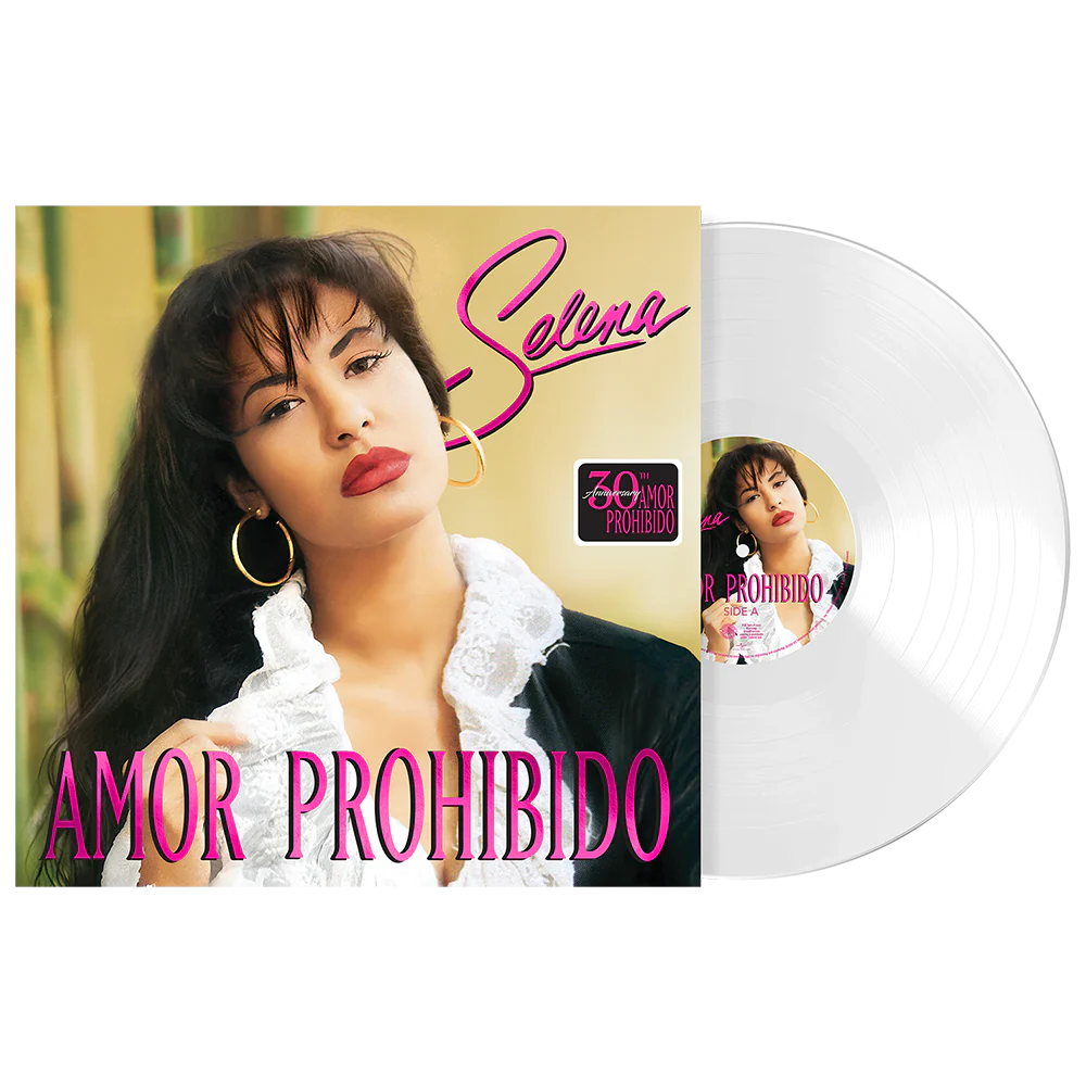 SELENA QUINTANILLA - Amor prohibido VINILO (30th Anniversary) Clear