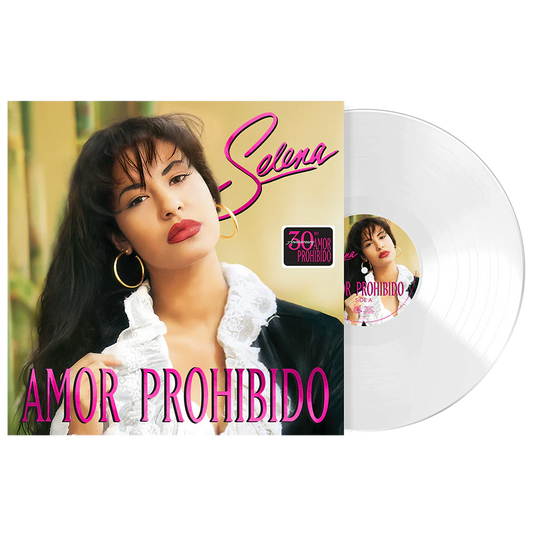 SELENA QUINTANILLA - Amor prohibido VINILO (30th Anniversary) Clear