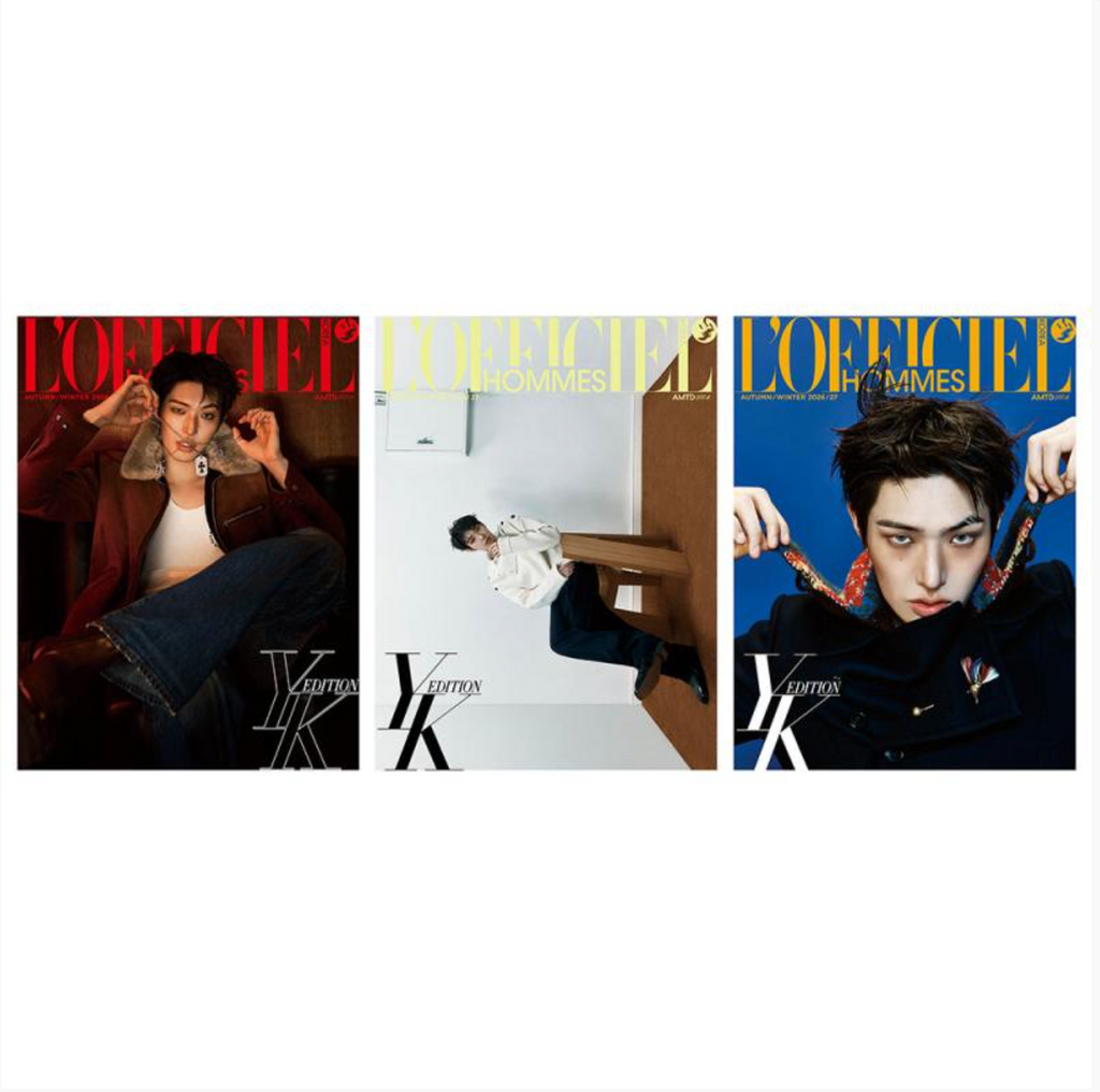 [PRE-VENTA] ATEEZ MINGI L'OFFICIEL HOMME Autumn/Winter 2026
