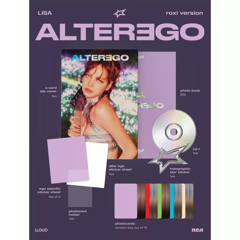 LISA (BLACKPINK) - Alter Ego ROXI VERSION (Target Exclusive)