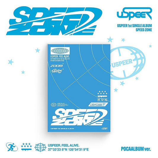 USPEER - SPEED ZONE (1st Single Album) POCAALBUM