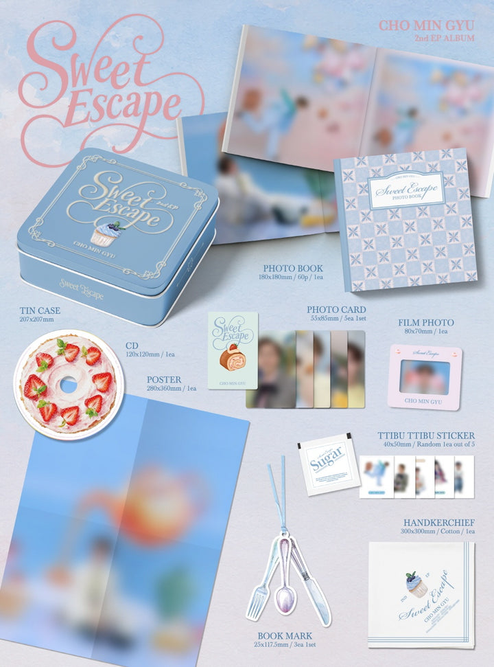 [PRE-VENTA] CHO MIN GYU - SWEET ESCAPE (EP Album)