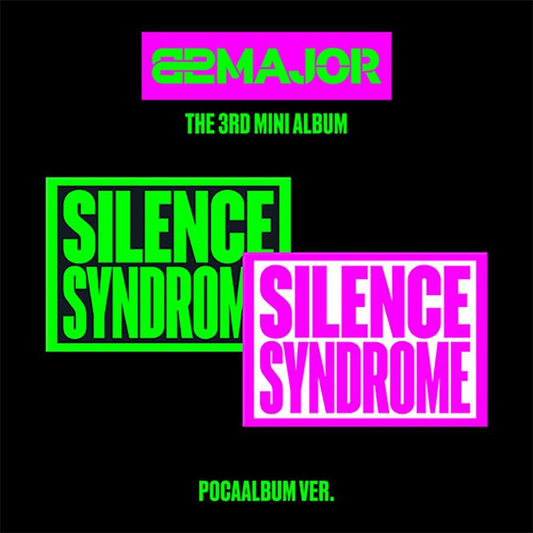 82MAJOR - SILENCE SYNDROME (3rd Mini Album) POCA ALBUM