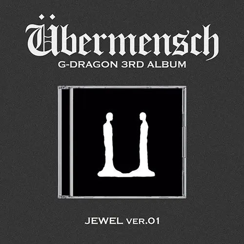 G-DRAGON (BIGBANG) - ÜBERMENSCH (3rd Album) JEWEL CASE VER. INTERNACIONAL