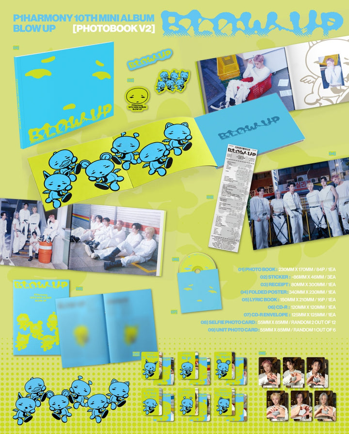 [PRE-VENTA] P1HARMONY - BLOW UP (10th Mini Album) PHOTOBOOK