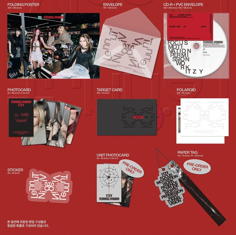 ITZY - TUNNEL VISION PHOTOBOOK