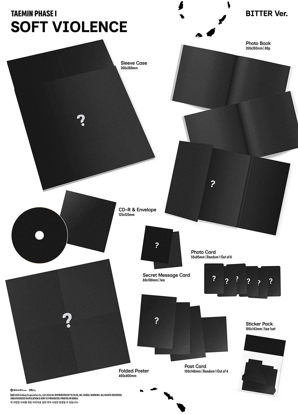 [PRE-VENTA] TAEMIN (SHINEE) - PHASE I : SOFT VIOLENCE
