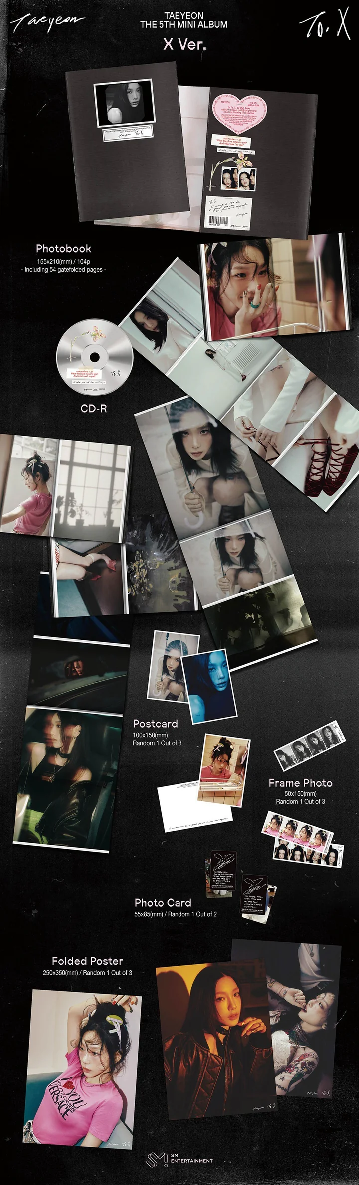 TAEYEON - To. X (4th Mini Album) X Version